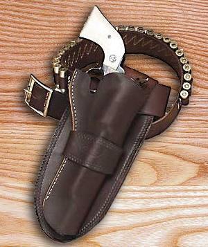 Hunter Leather 4" - 5 1/2" Single Loop Single Loop Antique Brown - Precision Shot Firearms