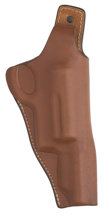 Hunter Leather 3" Cylinder/ 3" Barrel High Ride Thumb Break Holster - Precision Shot Firearms
