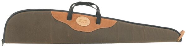 Hunter Carbine Gun Case 16" - 20" Barrel Brown Canvas with Suede - Precision Shot Firearms