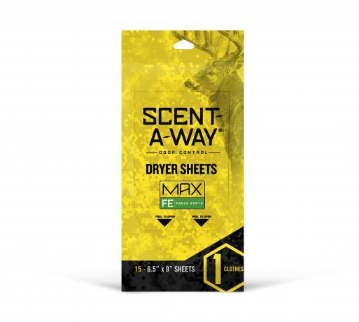Scent-A-Way Dryer Sheets Fresh Earth 15/ct - Precision Shot Firearms