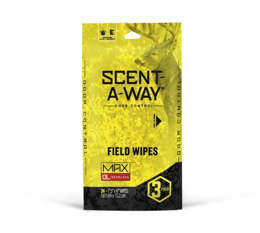 Scent-A-Way Max Field Wipes 24/ct - Precision Shot Firearms