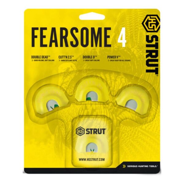 HS Strut Fearsome 4 Diaphragm Turkey Mouth Calls 4/ct - Precision Shot Firearms