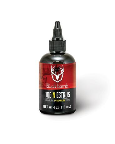 Buck Bomb Doe ?N Estrus Liquid 4 oz with 4 Wicks - Precision Shot Firearms
