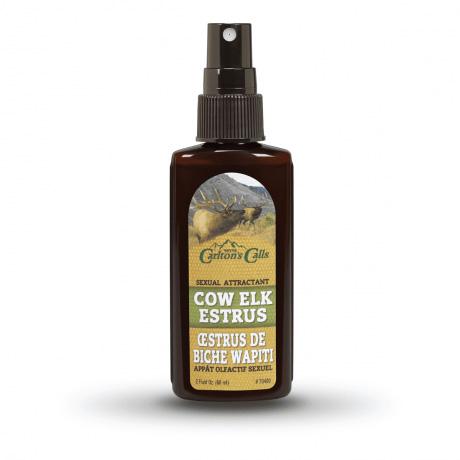 Carlton's Calls Cow Elk Estrus Urine 2 oz Spray Bottle - Precision Shot Firearms