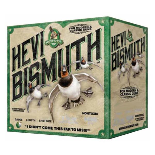 HEVI-SHOT HEVI BISMUTH 10 GA 3.5 IN 4 SHOT 1 3/4OZ - 25/BOX - Precision Shot Firearms