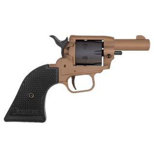 Heritage Barkeep Burnt Bronze Cerakote Handgun 22 LR 6/rd Magazine 2.68" Barrel Black Polymer Grips - Precision Shot Firearms