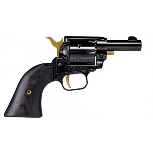 Heritage Barkeep Revolver 22 LR 6/rd Magazine 2.68" Barrel Black with Custom Gold Accents - Precision Shot Firearms