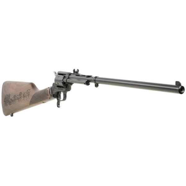Heritage Rough Rider Stage Coach Carbine .22 LR 6rd Capacity 16" Barrel Buckhorn Sight Engraved Walnut Stock - Precision Shot Firearms