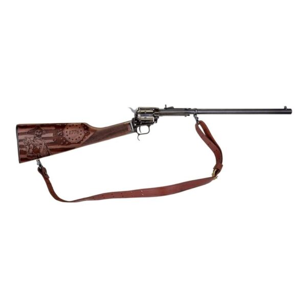 Heritage Rough Rider Rancher Rifle .22 LR 6rd Capacity 16" Barrel Independence Day Walnut - Precision Shot Firearms