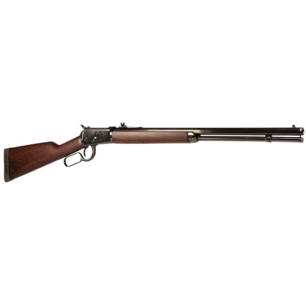 Heritage 92 Lever Action Rifle .357 Mag/.38 Spl 12rd Capacity 24' Polished Black Octagon Barrel Wood Stock - Precision Shot Firearms