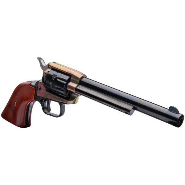 Heritage Rough Rider Case Hardened Handgun .22LR 9rd Capacity 6.5" Barrel Cocobolo Grips - Precision Shot Firearms
