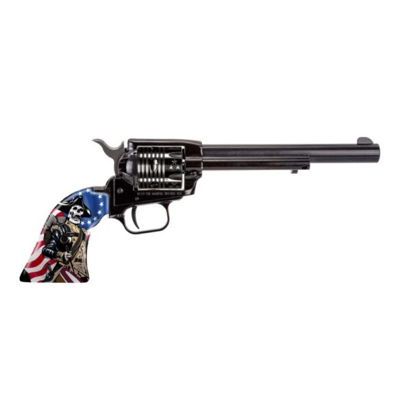 Heritage Rough Rider Handgun .22 LR 6rd Capacity 6.5" Barrel Flag IML Independence Day - Precision Shot Firearms