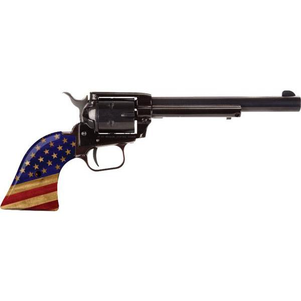 Heritage Rough Rider .22LR 6.5" Barrel Blued US Flag Grips - Precision Shot Firearms
