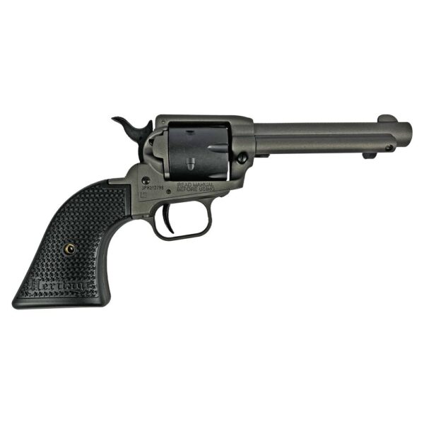 Heritage Rough Rider Tungsten Cerakote Handgun .22 LR 6rd Capacity 4.75" Barrel Polymer Black - Precision Shot Firearms