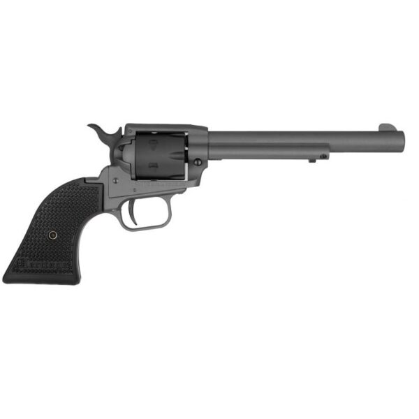 Heritage Rough Rider Tungsten Cerakote Handgun .22 LR 6rd Capacity 6.5" Barrel Polymer Black - Precision Shot Firearms
