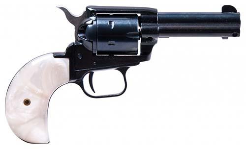 Heritage Rough Rider .22LR/MAG BK 31/2 6RDS WHITE PEARL BIRD HEA - Precision Shot Firearms