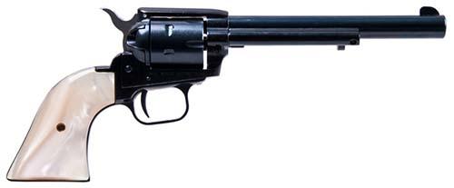 Heritage Rough Rider .22LR/MAG BK 61/2 6RDS WHITE PEARL - Precision Shot Firearms
