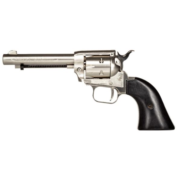 Heritage Rough Rider Handgun .22 LR 6rd Capacity 4.75" Barrel Silver with Black Grips - Precision Shot Firearms