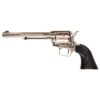 Heritage Rough Rider Revolver .22 LR 6rd Capacity 6.5" Barrel Silver Nickel with Black Grips - Precision Shot Firearms