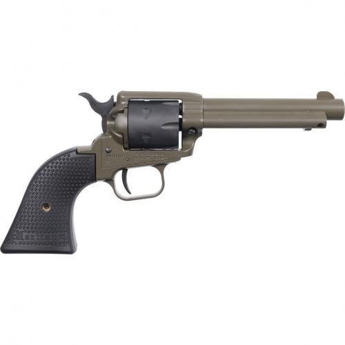 Heritage Rough Rider Handgun .22 LR 6rd Capacity 4.75" Barrel OD Green with Black Grip - Precision Shot Firearms