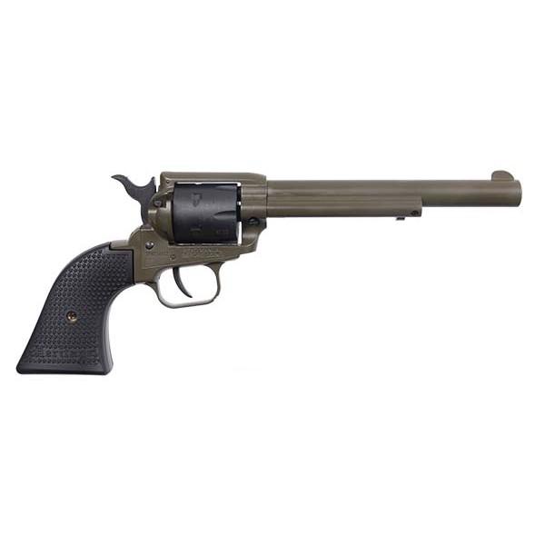 Heritage Rough Rider Handgun .22 LR 6rd Capacity 6.5" Barrel OD Green with Black Grip - Precision Shot Firearms
