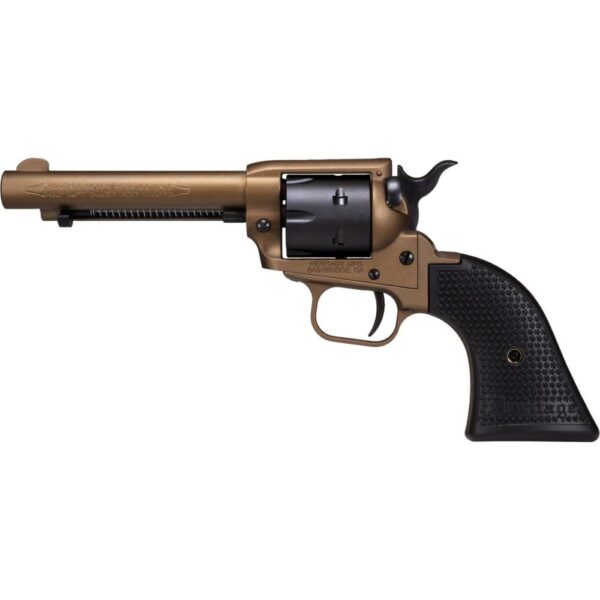 Heritage Rough Rider Handgun .22 LR 6/rd Capacity 4.75" Barrel Polymer Black Burnt Bronze Cerakote - Precision Shot Firearms
