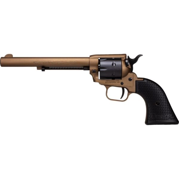 Heritage Rough Rider Handgun .22 LR 6rd Capacity 6.5" Barrel Polymer Black Burnt Bronze Cerakote - Precision Shot Firearms