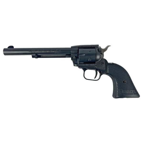 Heritage Rough Rider Steel Frame Handgun .22 LR/.22 WMR 6rd Capacity 6.5" Barrel Black Satin Finish Polymer Grips - Precision Shot Firearms