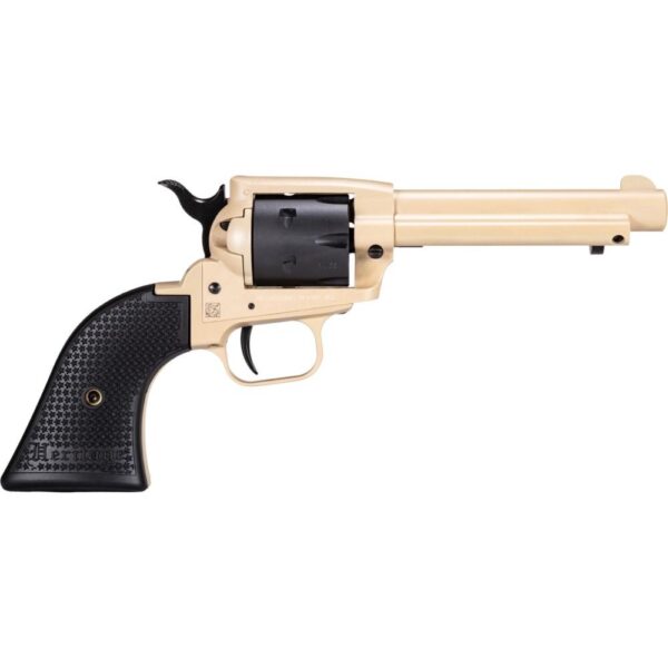 Heritage Rough Rider Handgun .22 LR 6/rd Capacity 4.75" Barrel Polymer Black Sabre Sand Cerakote - Precision Shot Firearms