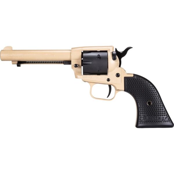 Heritage Rough Rider Handgun .22 LR 6/rd Capacity 4.75" Barrel Polymer Black Sabre Sand Cerakote - Precision Shot Firearms