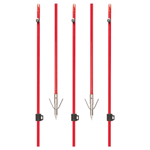 Cajun Bowfishing Fiberglass Arrow with Piranha Point XT - Precision Shot Firearms