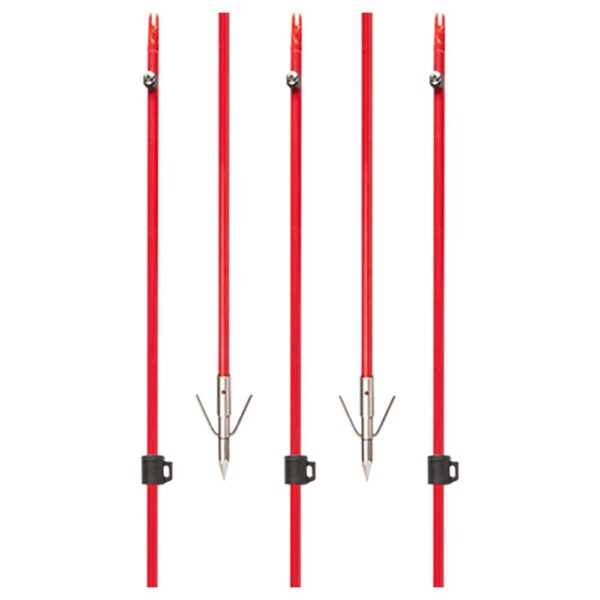 Cajun Bowfishing Fiberglass Arrow with Piranha Long Barb XT - Precision Shot Firearms