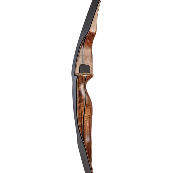Bear Traditional Bow Super Grizzly RH50 Shedua/Black Stripe - Precision Shot Firearms
