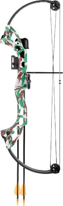 Bear Archery Compound Youth Bow - Brave RH Camo - Precision Shot Firearms