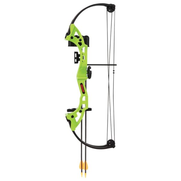 Bear Archery Compound Youth Bow - Brave RH Green - Precision Shot Firearms