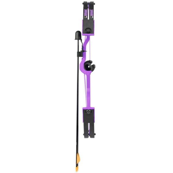 Bear Archery Compound Youth Bow Brave 25lb Right Hand Purple - Precision Shot Firearms