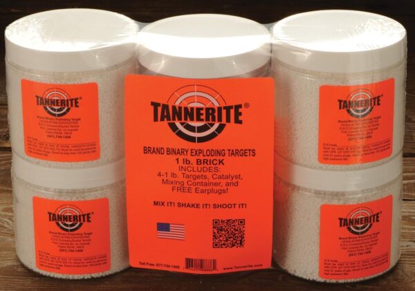 Tannerite Exploding Rifle Targets 1/2lb 4/pk - Precision Shot Firearms