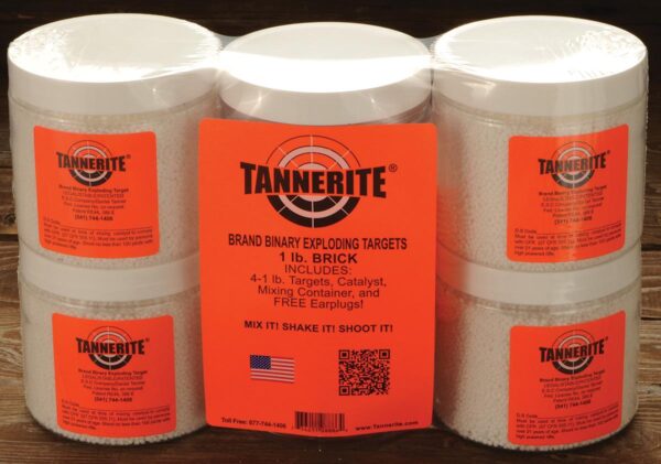 Tannerite Exploding Rifle Targets 1lb 4/pk - Precision Shot Firearms