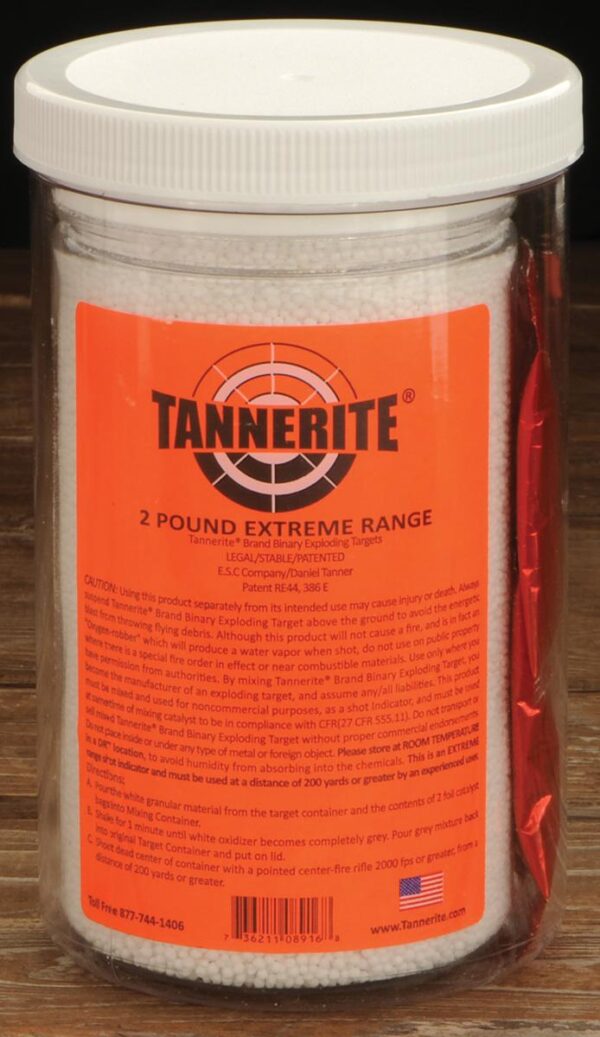 Tannerite Single Exploding Rifle Target 2lb - Precision Shot Firearms