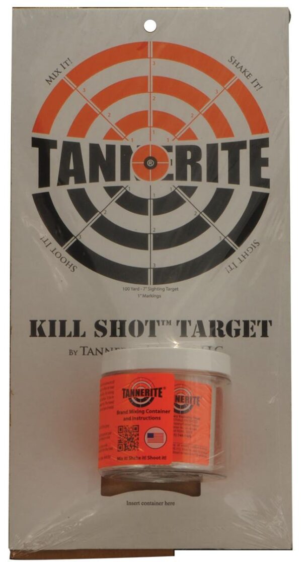 Tannerite Kill Shot Bundle 4 Cardboard Bullseye Targets - Precision Shot Firearms