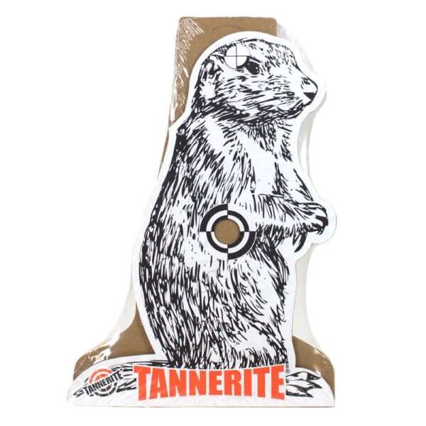 Tannerite Prairie Dog Cardboard Target - Set of 4 - 14.5" - Precision Shot Firearms