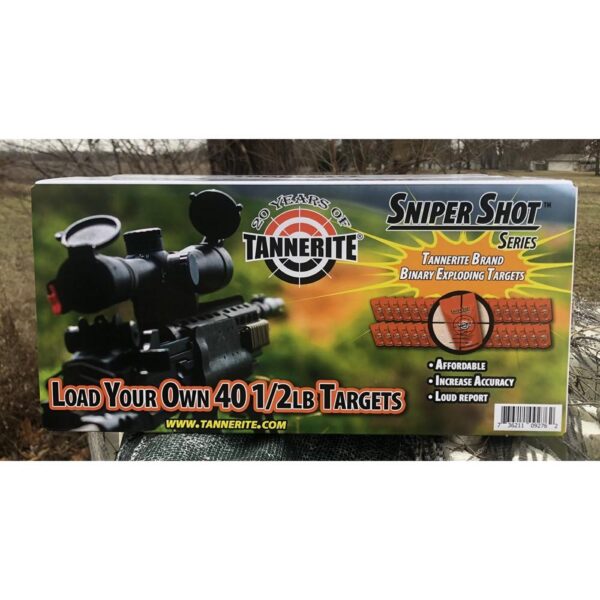 Tannerite Sniper Shot Series Propack 40 Case of 1/2 Load Your Own Targets - Precision Shot Firearms