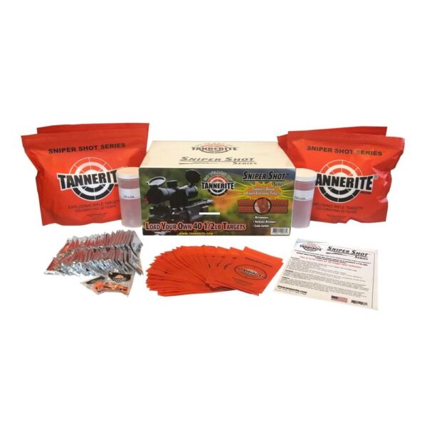 Tannerite Sniper Shot Series Propack 40 Case of 1/2 Load Your Own Targets - Precision Shot Firearms