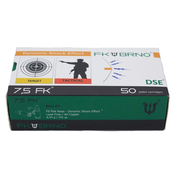 IFG F9 Copper Handgun Ammunition 7.5 FK 101gr LF 1950 fps 50/ct - Precision Shot Firearms