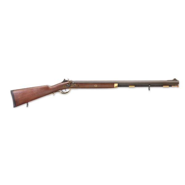 Pedersoli Traditional Hawken Hunter Muzzleloading Rifle .50 cal Single Shot Capacity 18.375" Barrel Walnut - Precision Shot Firearms