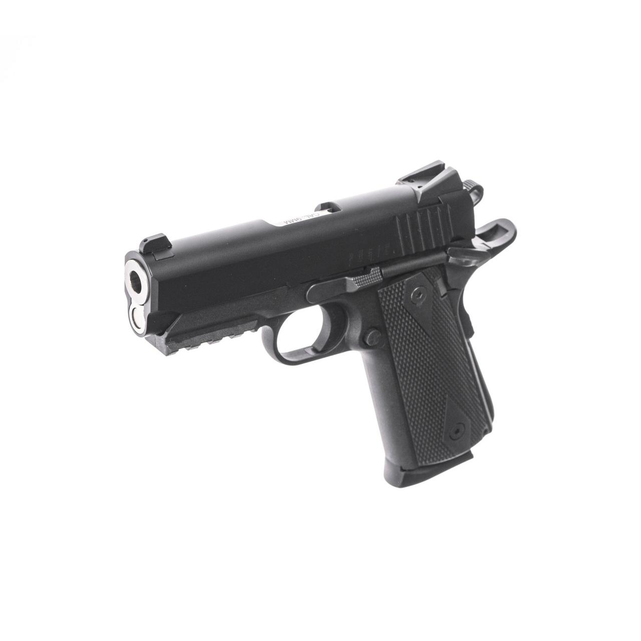 IFG Tanfoglio Pugio 1911 Polymer Handgun 9mm Luger 10rd Magazines(2) 3.5" Bull Barrel Pic Rail - Precision Shot Firearms