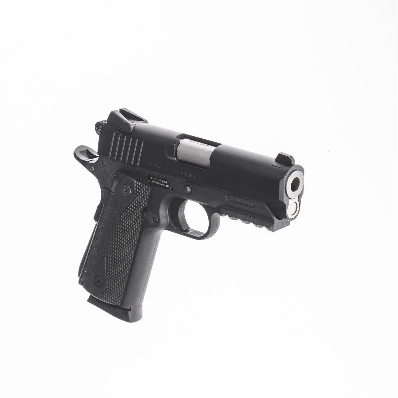 IFG Tanfoglio Pugio 1911 Polymer Handgun 9mm Luger 10rd Magazines(2) 3.5" Bull Barrel Pic Rail - Precision Shot Firearms