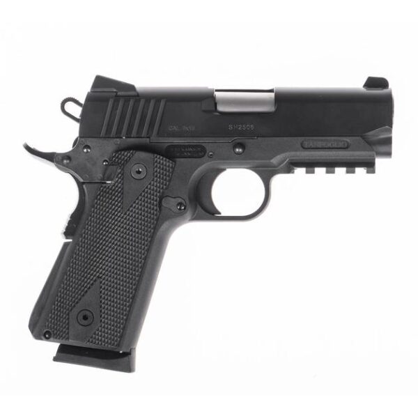 IFG Tanfoglio Pugio 1911 Polymer Handgun 9mm Luger 10rd Magazines(2) 3.5" Bull Barrel Pic Rail - Precision Shot Firearms