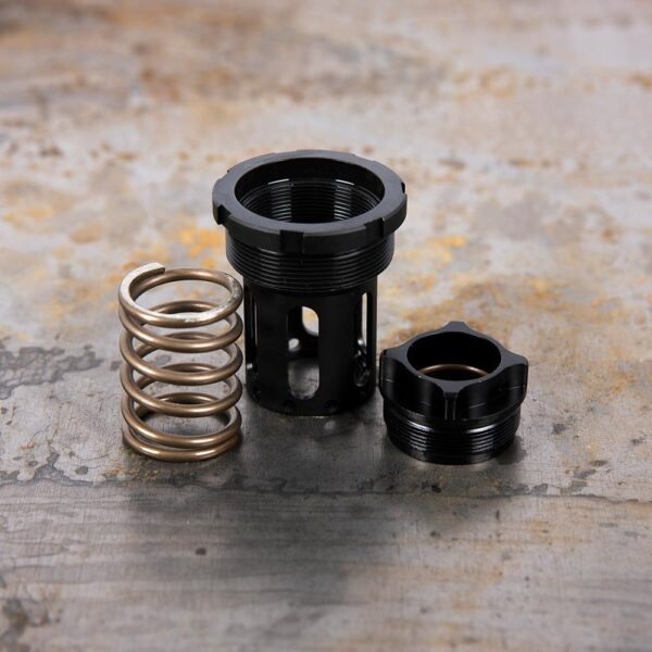 SilencerCo Bravo Piston Mount for Hybrid 46 Black - Precision Shot Firearms
