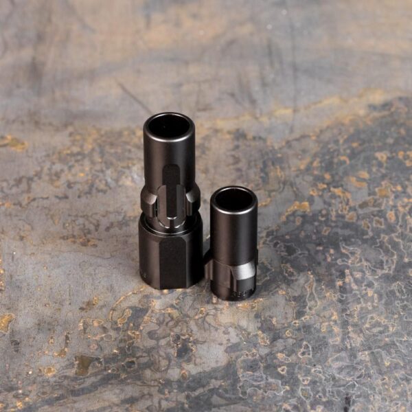 SilencerCo 3-Lug Muzzle Device 1/2x36 9mm Luger - Precision Shot Firearms